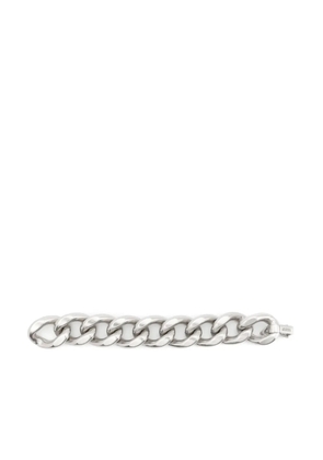 ISABEL MARANT Links logo-engraved bracelet - Silver