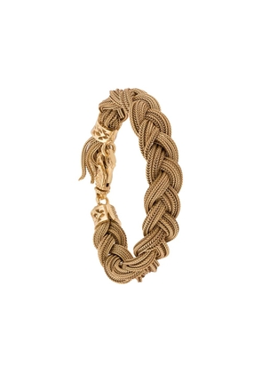 Emanuele Bicocchi woven strap bracelet - Gold