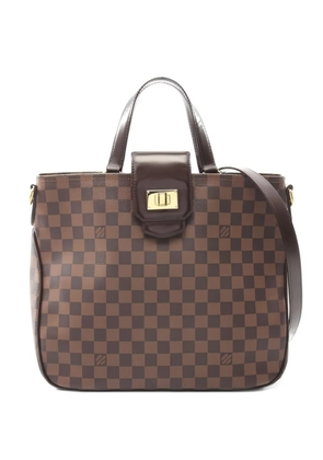 Louis Vuitton Pre-Owned 2011 Hippopotamus Roseberry damier ebene tote bag - Brown