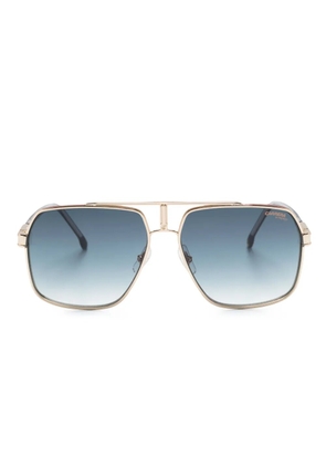 Carrera 1055/S oversized square-frame sunglasses - Gold
