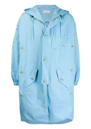 Walter Van Beirendonck Pre-Owned 2012's Cloud Nº9 pocket patched parka - Blue
