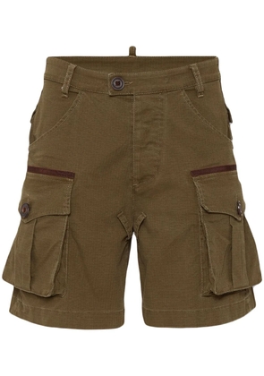 DSQUARED2 ripstop shorts - Brown