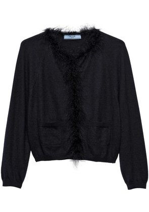 Prada cashmere cardigan - Black