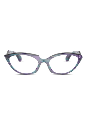 Alain Mikli cat-eye frame glasses - Purple