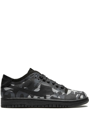 Nike x Comme Des Garçons Dunk Low 'Monogram Print' sneakers - Black