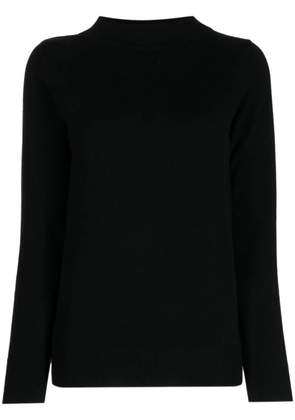 N.Peal funnel-neck cashmere sweatshirt - Black