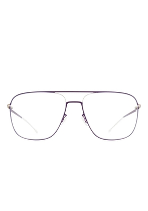 Mykita Steen pilot glasses - Purple