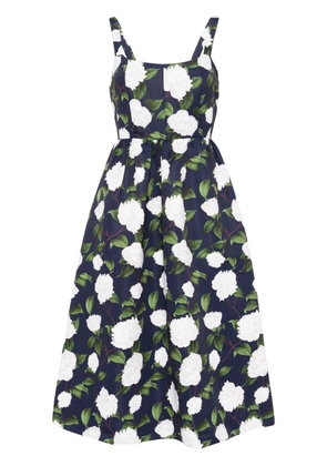 Sachin & Babi Olena floral-print midi dress - Blue