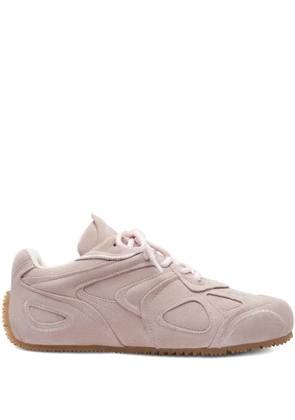 Axel Arigato Slow Runner layered suede sneakers - Purple