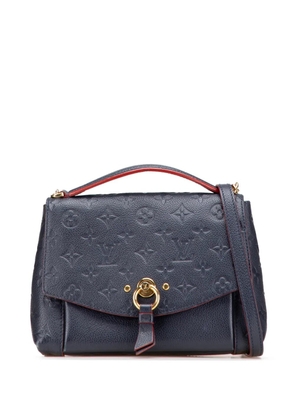 Louis Vuitton Pre-Owned 2018 Monogram Empreinte Blanche BB satchel - Blue