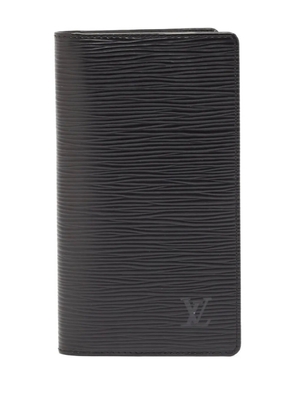 Louis Vuitton Pre-Owned Épi-leather bi-fold wallet - Black