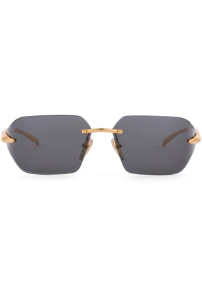 Prada Eyewear Runway rimless sunglasses - Black
