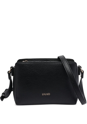 LIU JO logo-plaque cross body bag - Black
