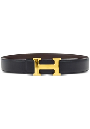 Hermès Pre-Owned 1998 Constance 70 reversible belt - Black