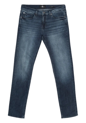 7 For All Mankind mid-rise slim-fit jeans - Blue