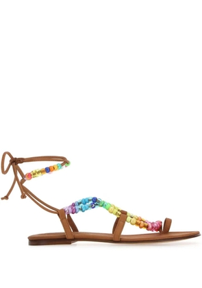 Alameda Turquesa Arco-Iris sandals - Brown