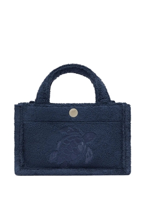 Vilebrequin mini Turtle beach bag - Blue