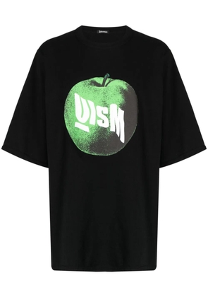 Undercoverism Apple-print cotton T-shirt - Black
