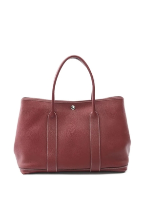 Hermès Pre-Owned medium 2011 Garden Party PM leather tote bag - Red