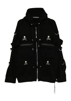 Mastermind World logo-embroidered jacket - Black