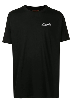 Amir Slama Angel Demon-print T-shirt - Black