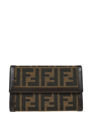 Fendi Pre-Owned 1990-2000 Zucca wallet - Brown