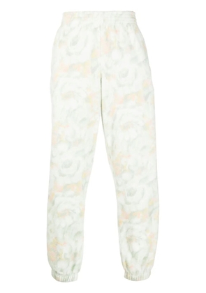 Martine Rose textured floral-print track pants - Green
