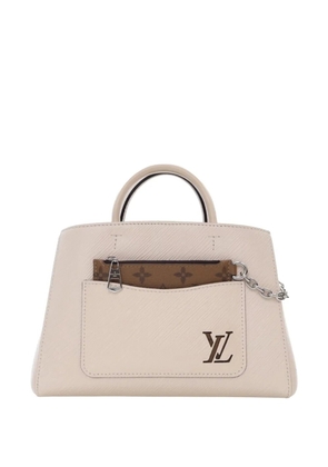 Louis Vuitton Pre-Owned 2021-2025 Epi Marelle BB satchel - White