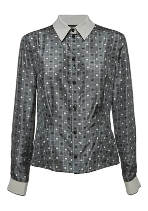 Emporio Armani Pre-Owned silk shirt - Grey