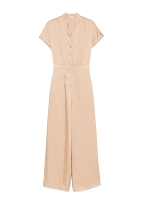LIU JO satin jumpsuit - Neutrals