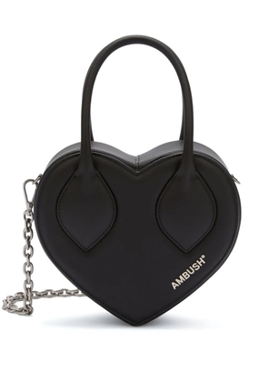AMBUSH heart-shaped shoulder bag - Black