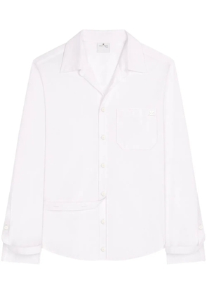 Courrèges modular cotton shirt - White