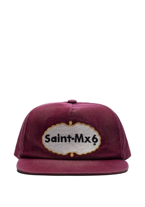 SAINT MXXXXXX embroidered-logo cap