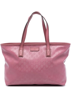 Gucci Pre-Owned 2016-2025 Medium GG Imprime tote bag - Pink