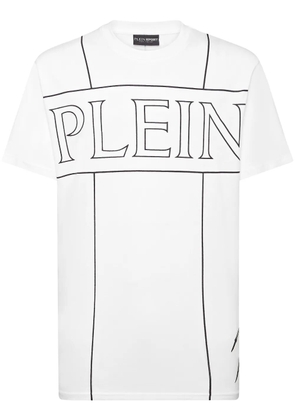 Plein Sport SS logo-print T-shirt - White