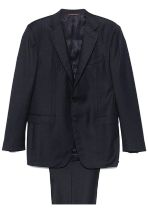Canali wool suit - Blue