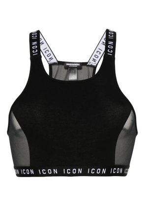 DSQUARED2 Be Icon sports bra - Black
