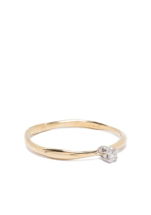 Wouters & Hendrix Gold 18kt white gold Solitaire ring