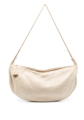 Giorgio Armani Pre-Owned 2000s rope-strap shoulder bag - Neutrals