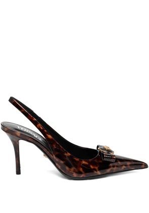 Versace 85mm Gianni pumps - Brown