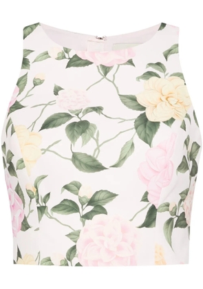 Sachin & Babi Lexie floral-print tank top - Pink