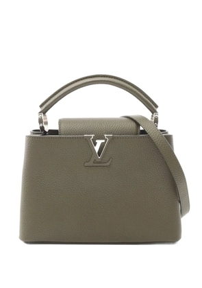 Louis Vuitton Pre-Owned 2021 Capucines BB Leather Handbag - Green