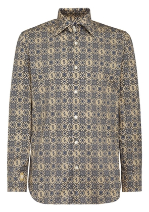 Billionaire cotton shirt - Neutrals