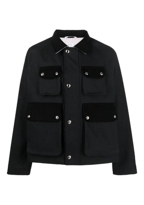 Thom Browne multi-pocket cropped jacket - Black