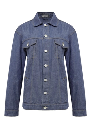 Amapô button-fastening denim jacket - Blue