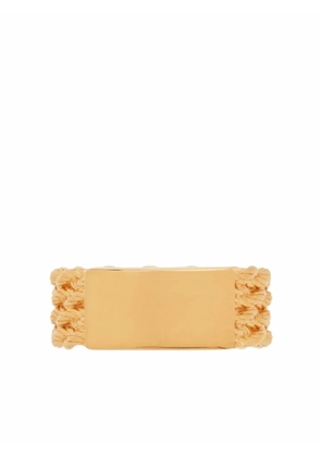 Monica Vinader Corda rope-effect ring - Gold