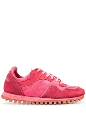Comme Des Garçons Marathon suede sneakers - Pink