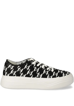 Karl Lagerfeld logo-print sneakers - Black