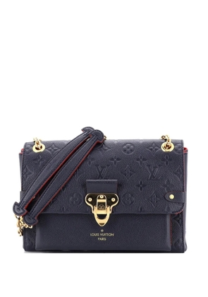 Louis Vuitton Pre-Owned Vavin Handbag Monogram Empreinte Leather PM crossbody bag - Blue