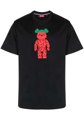 Mostly Heard Rarely Seen 8-Bit Slice Of Melon Bear T-shirt - Black